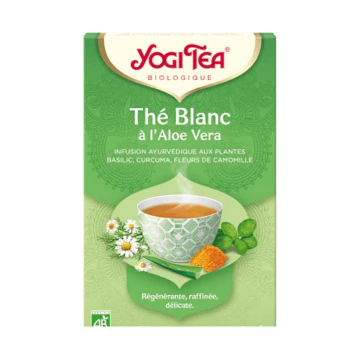 Tè bianco all'aloe vera - Yogi Tea per la vendita all'ingrosso da parte di Ecohesens