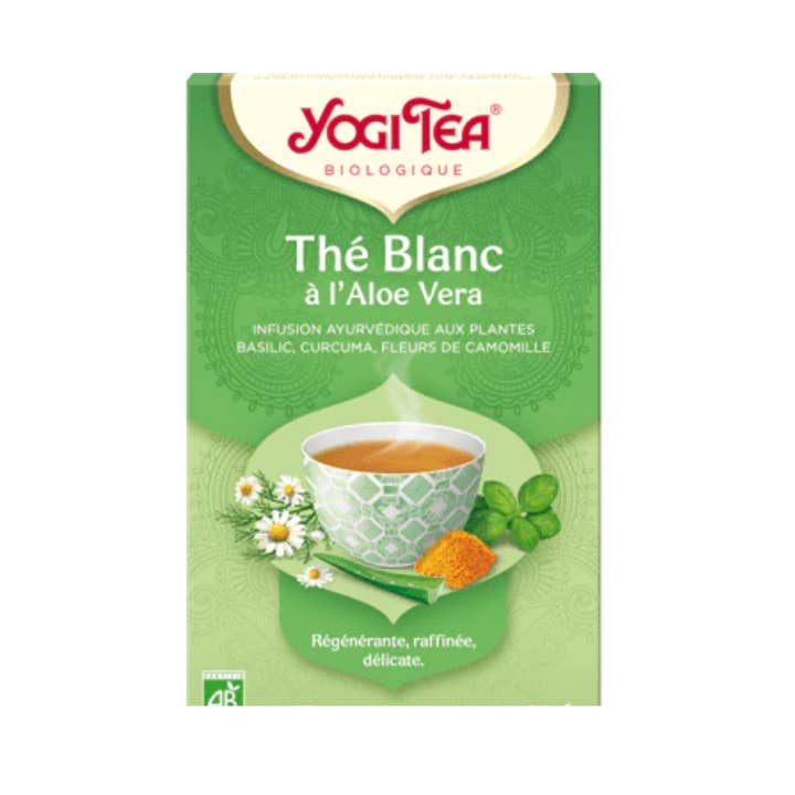 Aloe Vera White Tea - Yogi Tea for wholesale by Ecohesens