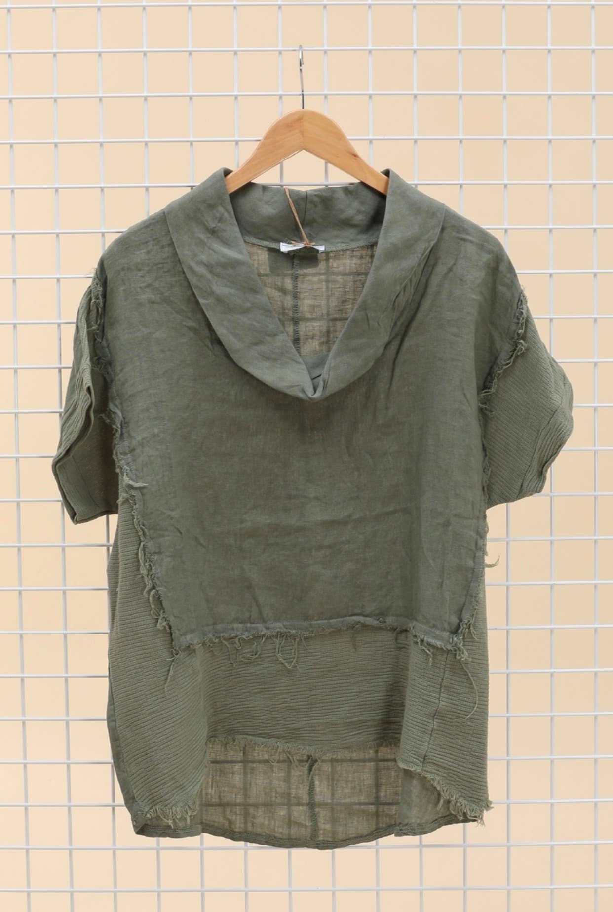 LÉA & LUC – Großhandel Bluse – Damen – 100 % Leinenbluse REF. 46237