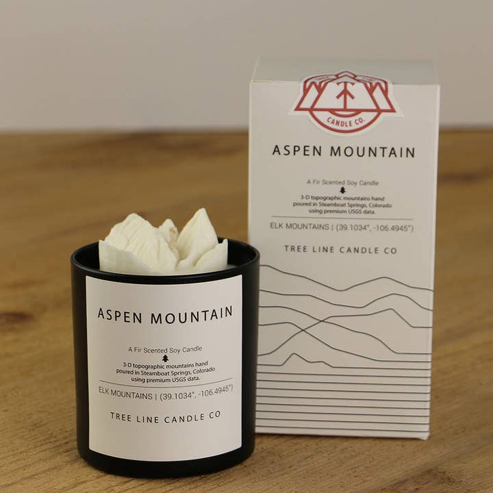 Tree Line Candle Co - Wholesale Jar/Filled Candle - Aspen Mountain Candle2