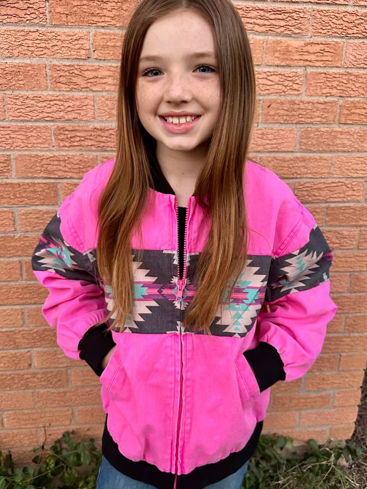 Sterling Kreek – Engroshandel Bomberjakke – til børn – Du Går Pige Børnejakke1