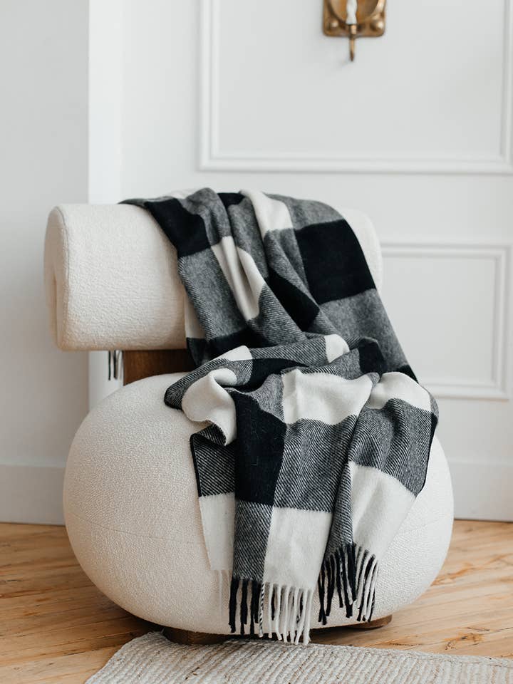 St Louis Alpaca Throw - in 3 colors for wholesale by Linen Way Inc.