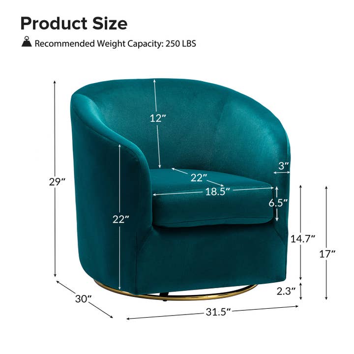 Karat Home - Wholesale Chair - Amarante Swivel Chair15