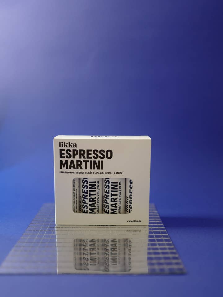 likka Espresso Martini Shot - 4-pak for engroshandel hos likka Spirituosen & Liköre