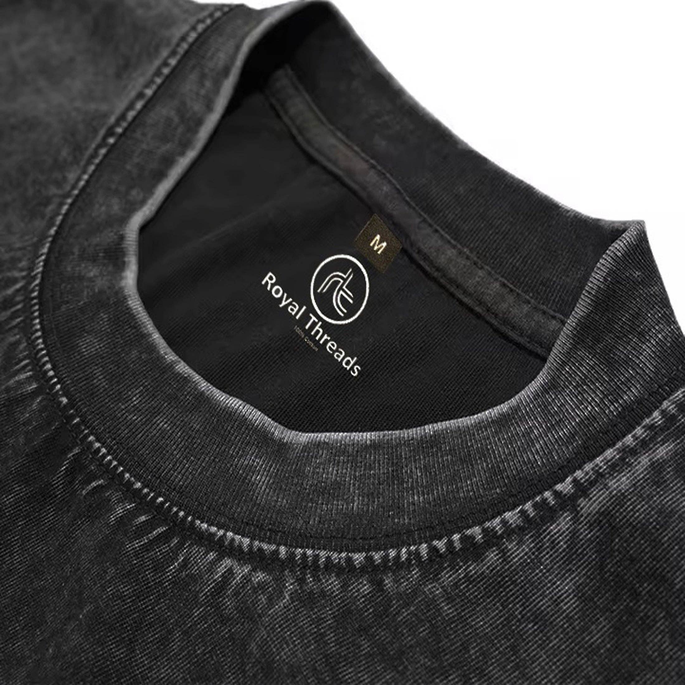 Royal Threads - Wholesale T-Shirt - Men's - Men’s Acid Wash Short Sleeve T Shirt2