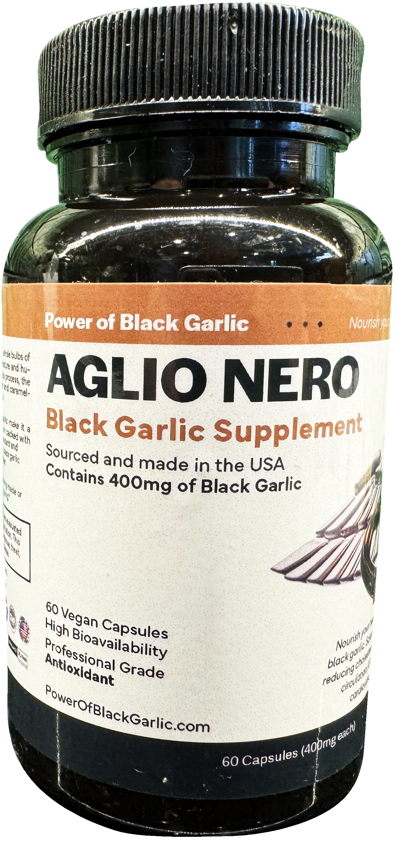 Power of Zeolite - Wholesale Oral Supplement/Vitamin - Aglio Nero Black Garlic Supplement, Sourced & Made in USA2