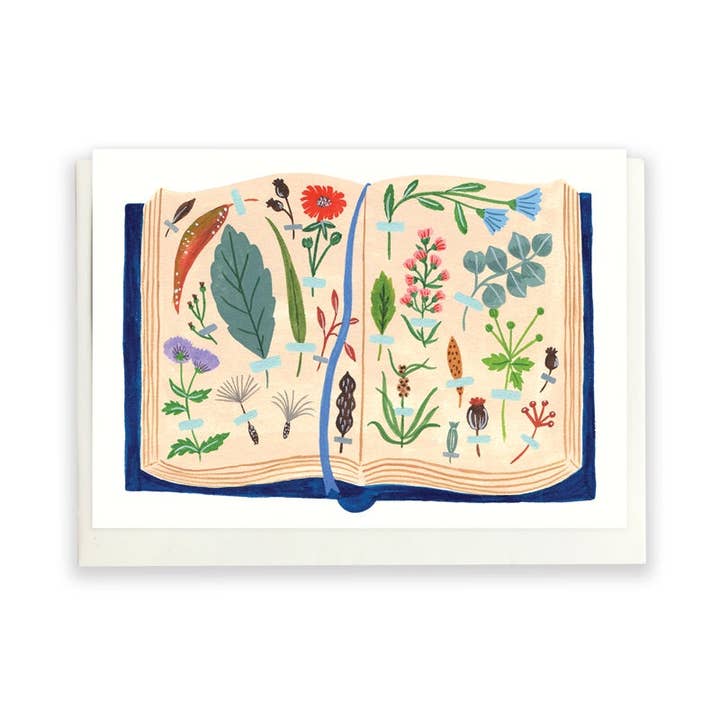 Plant Collector card for wholesale by Flora Waycott