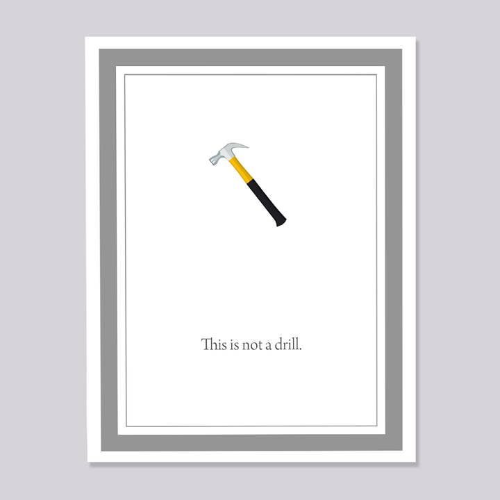 Inte ett borrkort för wholesale av Design Corner