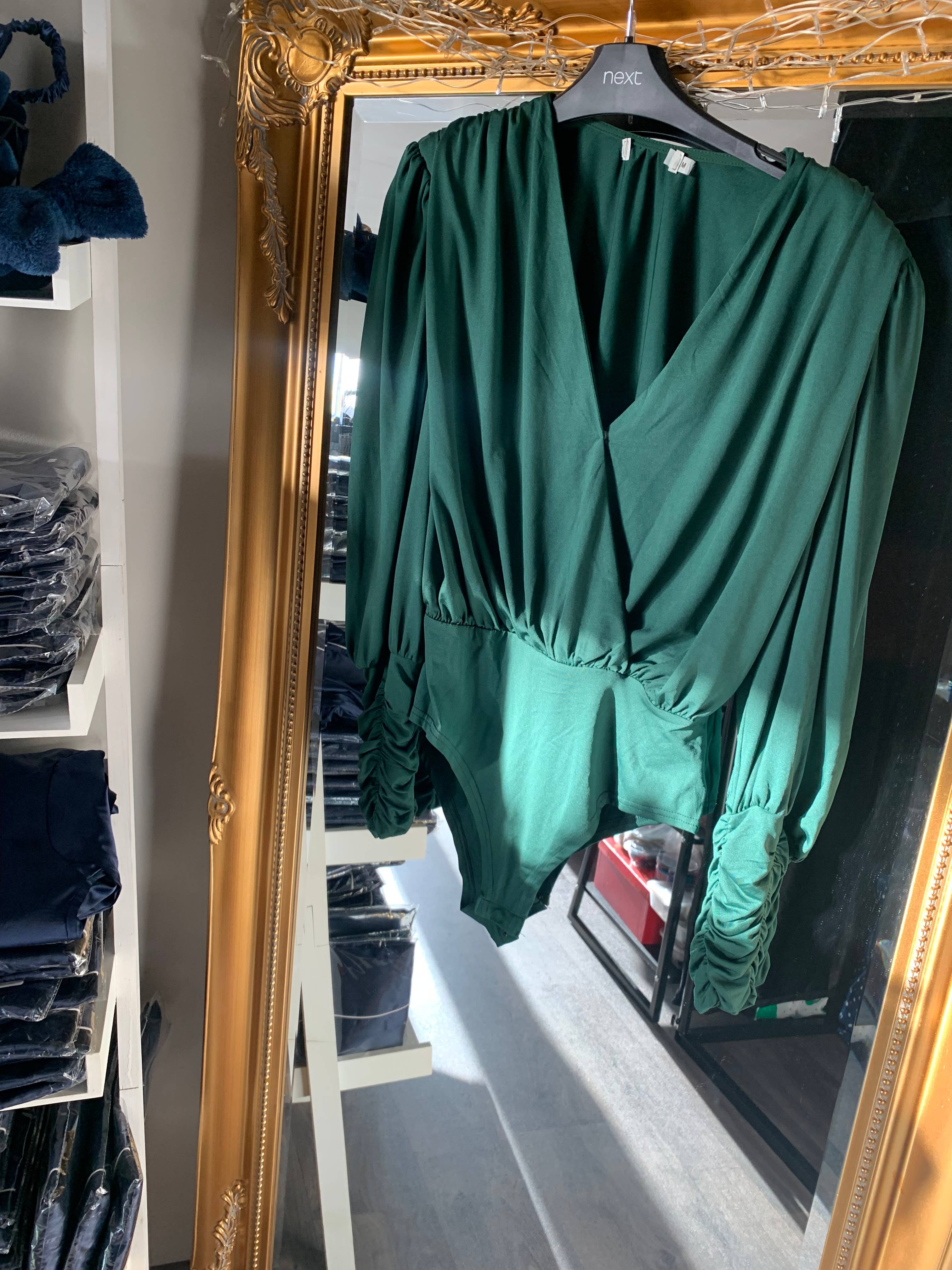 B.Boutique – wholesale Bodysuit – Women’s – Green Bodysuit5