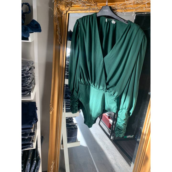 B.Boutique – wholesale Bodysuit – Women’s – Green Bodysuit5