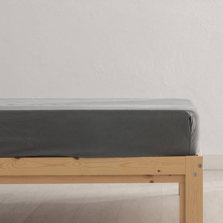 SG HOGAR – wholesale Sheet set – 100% Cotton Anthracite Flannel Bedding Set