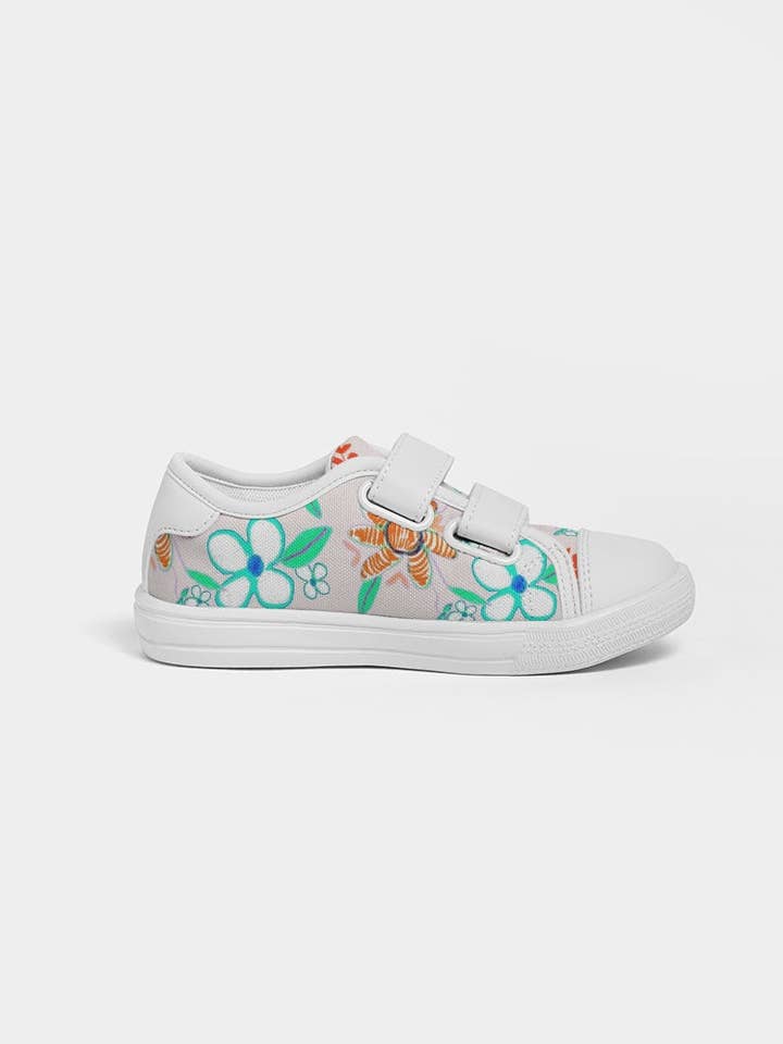 SPRING BLOOMS - Zapatilla infantil con velcro para venta al por mayor de Byheart Design Sweden