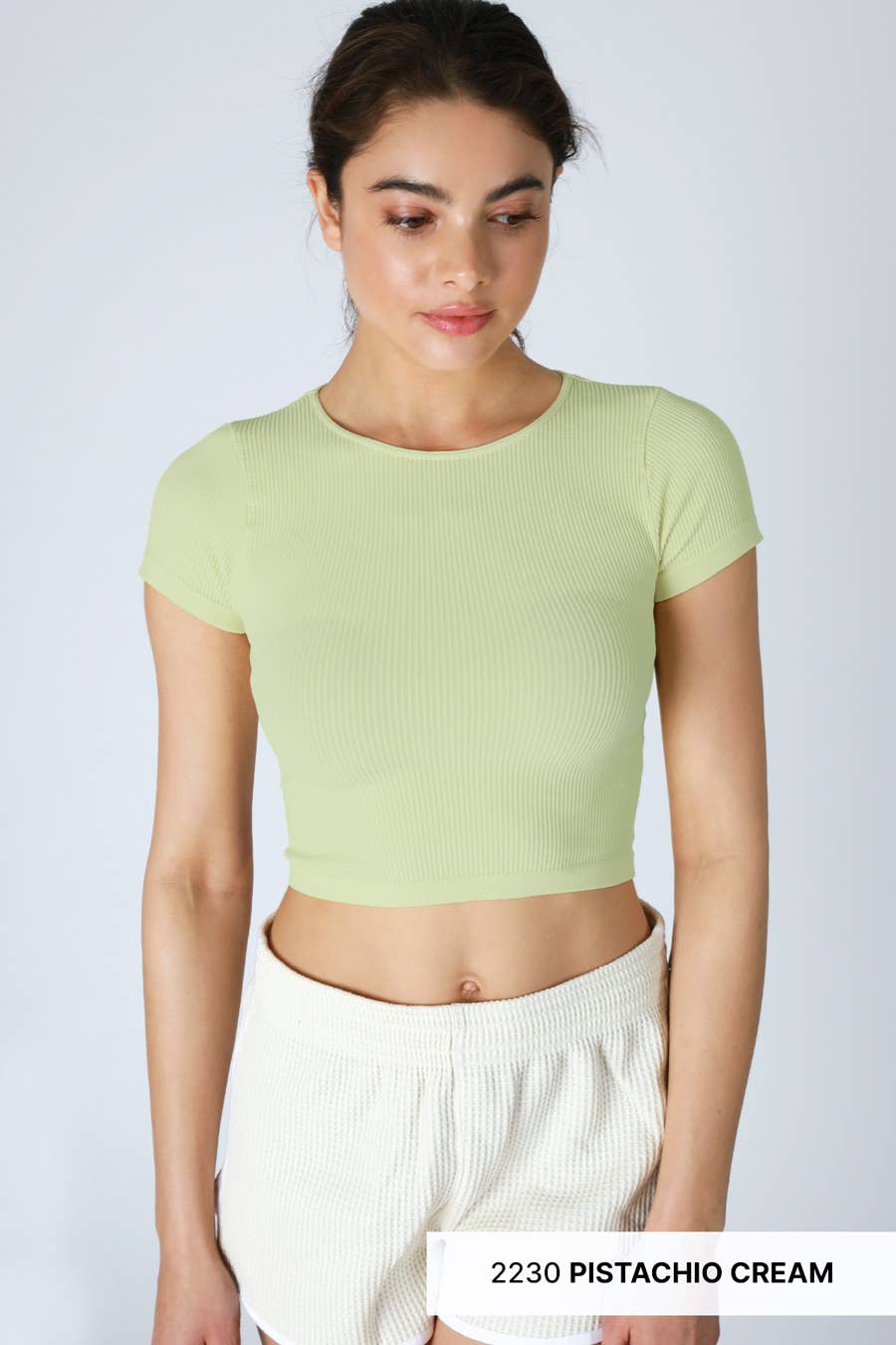 NIKIBIKI - Wholesale Knit Top - Women's - NS8232- Ribbed Baby Tee14