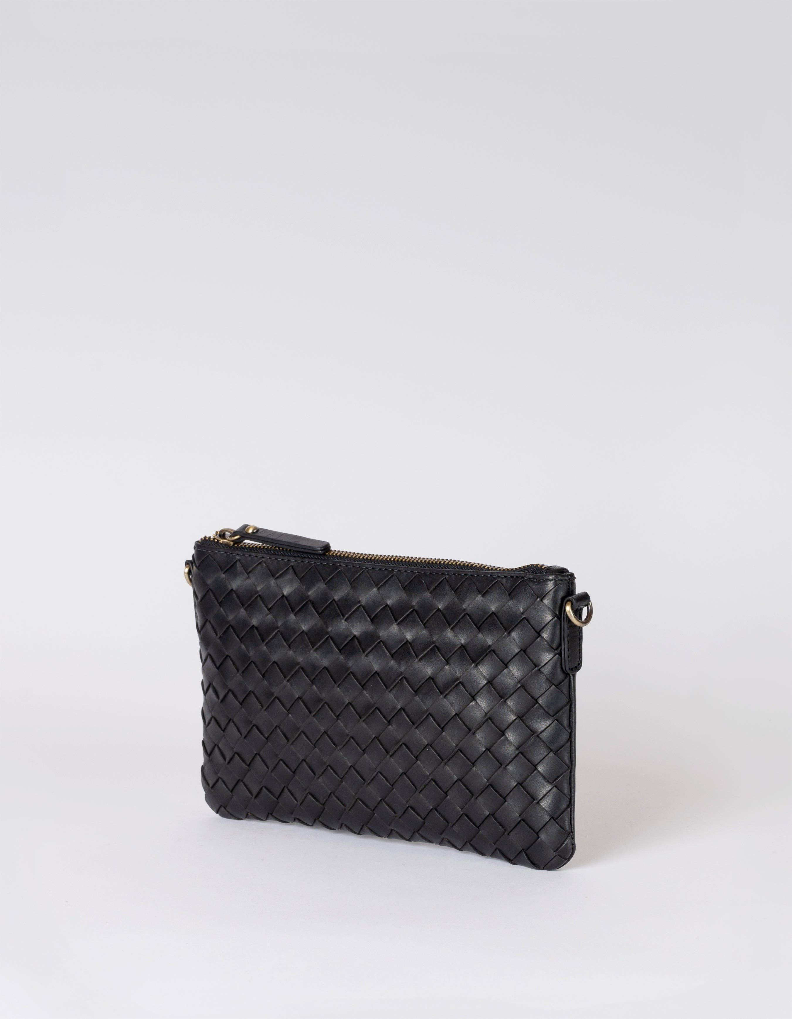 O My Bag - Wholesale Crossbody Bag - Women's - Lexi -  Black Woven Classic Leather2