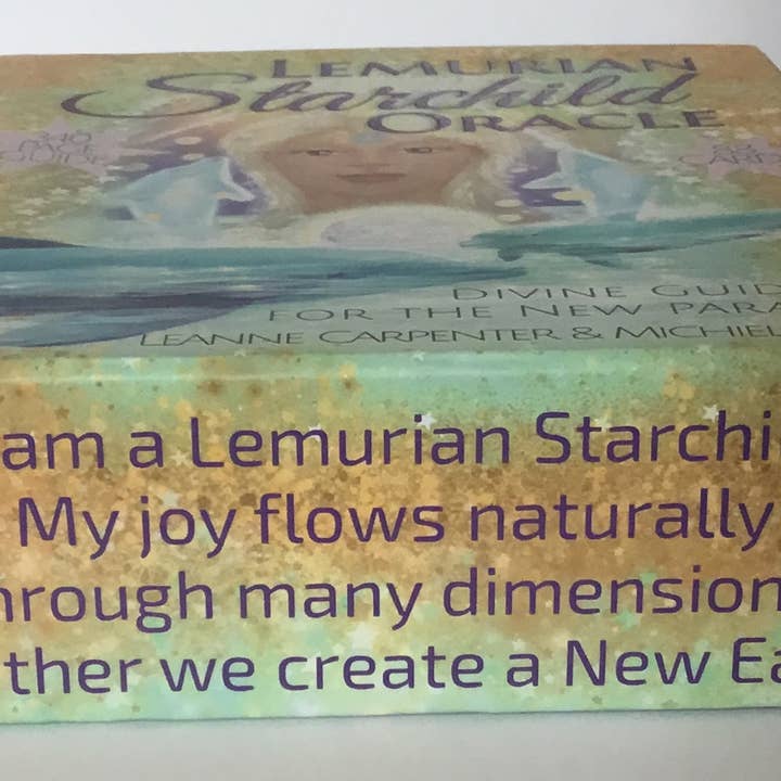 Light Language Messages - Wholesale Tarot Cards - The Lemurian Starchild Oracle - 88 Cards, 340 Page Book7
