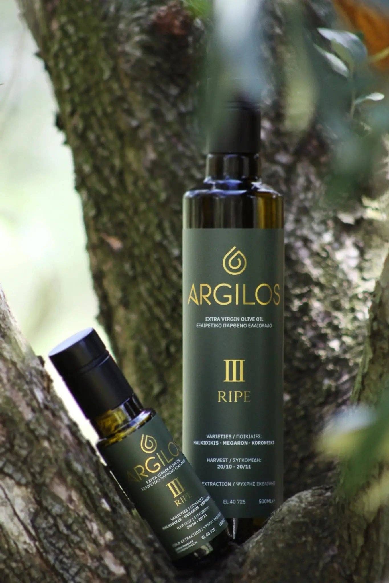 ARGILOS - Wholesale Olive Oil - ARGILOS III RIPE Greek Extra Virgin Olive Oil (500ml)9