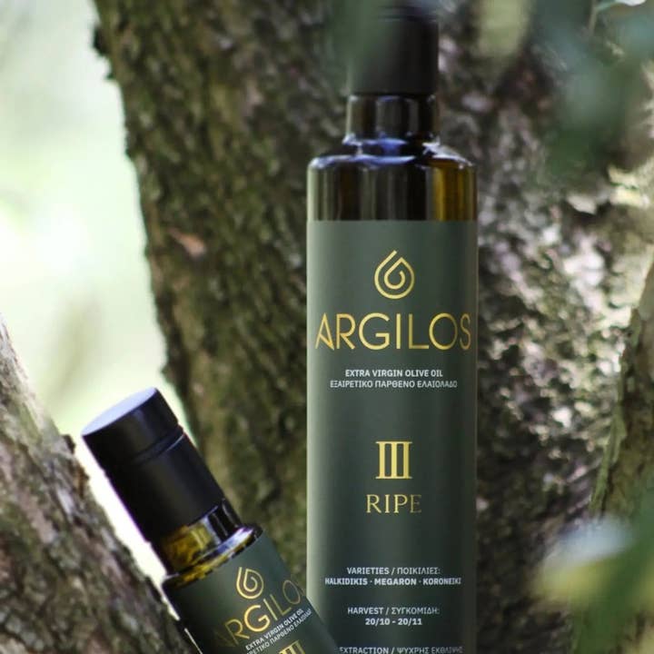 ARGILOS - Wholesale Olive Oil - ARGILOS III RIPE Greek Extra Virgin Olive Oil (500ml)9