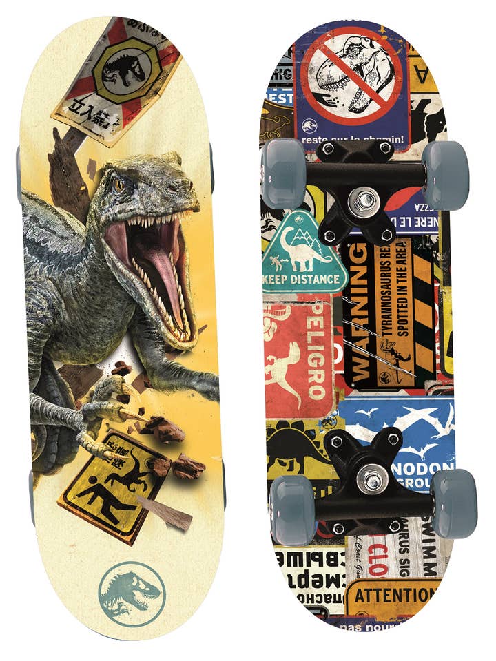 Mini skate Jurassic World Dominion de madeira “More Than a Minion” por atacado de Joy Toy