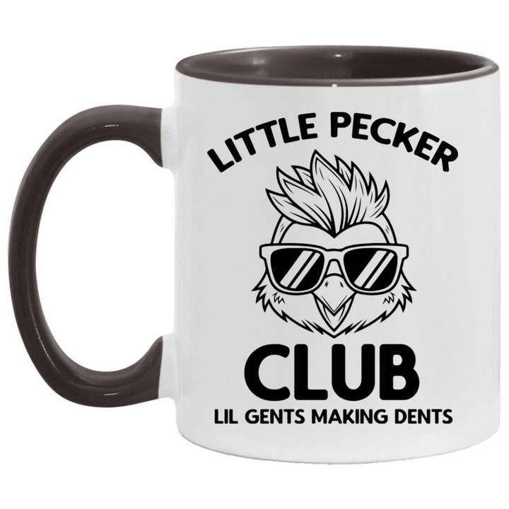 Mystic Blvd - Wholesale Coffee Mug - Lil Pecker Club Funny Chicken Coffee Mug7