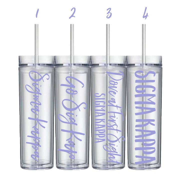 Golden Sol Collective - Wholesale Insulated Mug/Tumbler - Sigma Kappa Sorority Tumbler Cup, Water Bottle