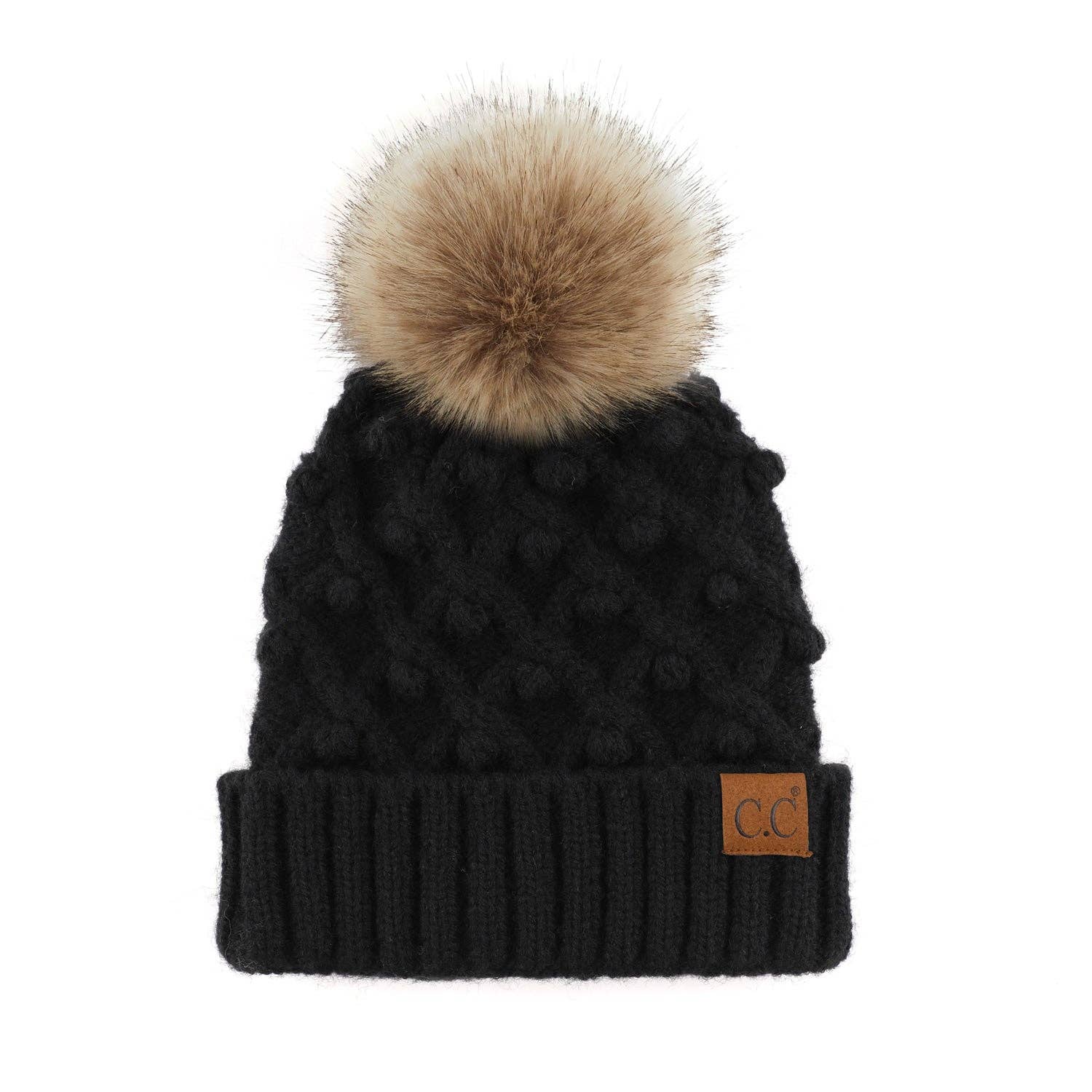 Truly Contagious - Wholesale Beanie - Kids - CC Kids Crafted Pom Detail Beanie ( KIDS-3836 )0