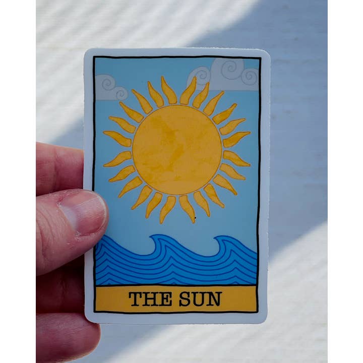 The Sun Sticker for wholesale by Evelry Designs