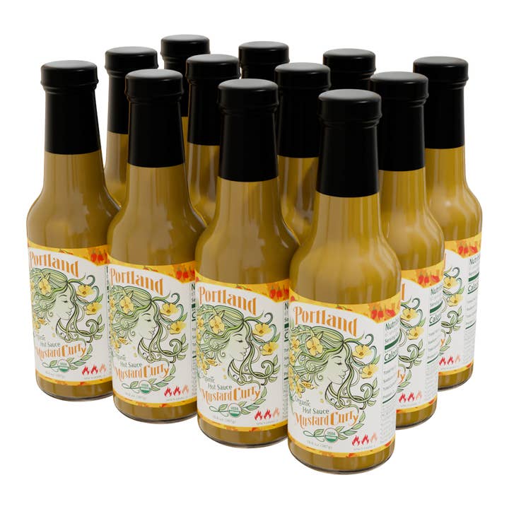 Portlandia Foods - Wholesale Hot Sauce - Portlandia Organic Hot Sauce Mustard Curry3