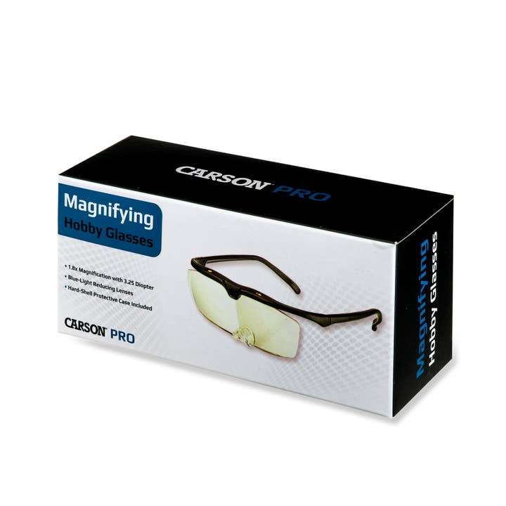 Carson EU - Wholesale Eyeglasses - Men's - Pro magnifying glasses Hobby 1.8x performance (+3.25 diopters)5