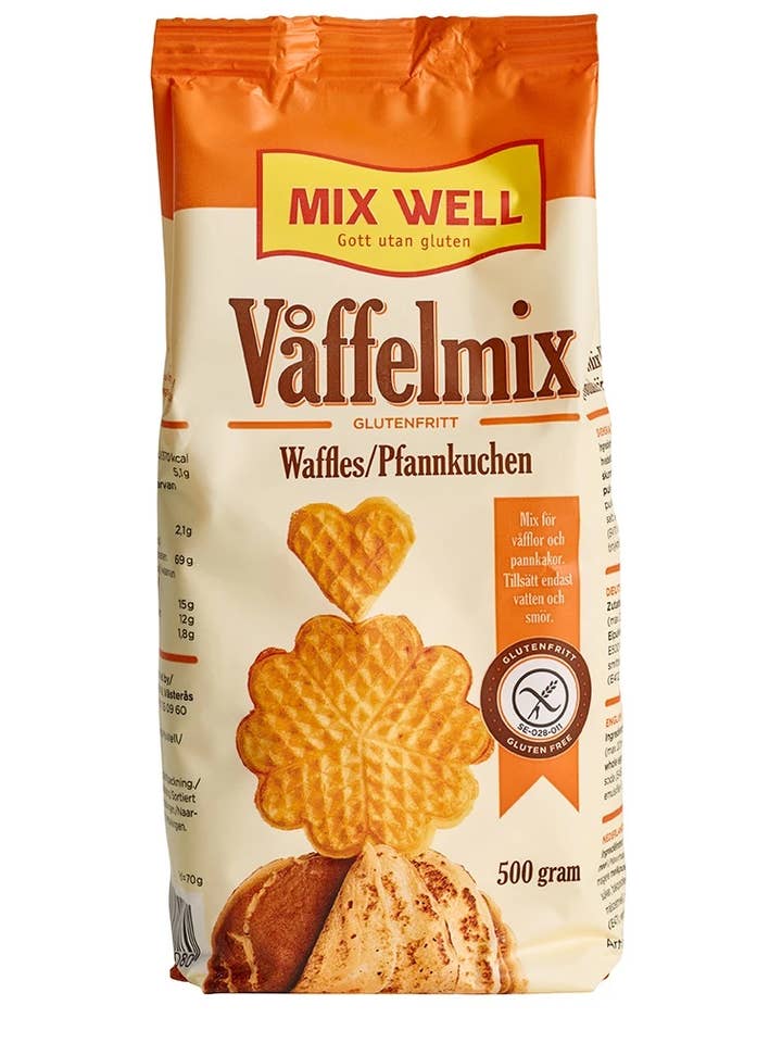 208 Gluten Free Waffle Mix for wholesale by MixWell
