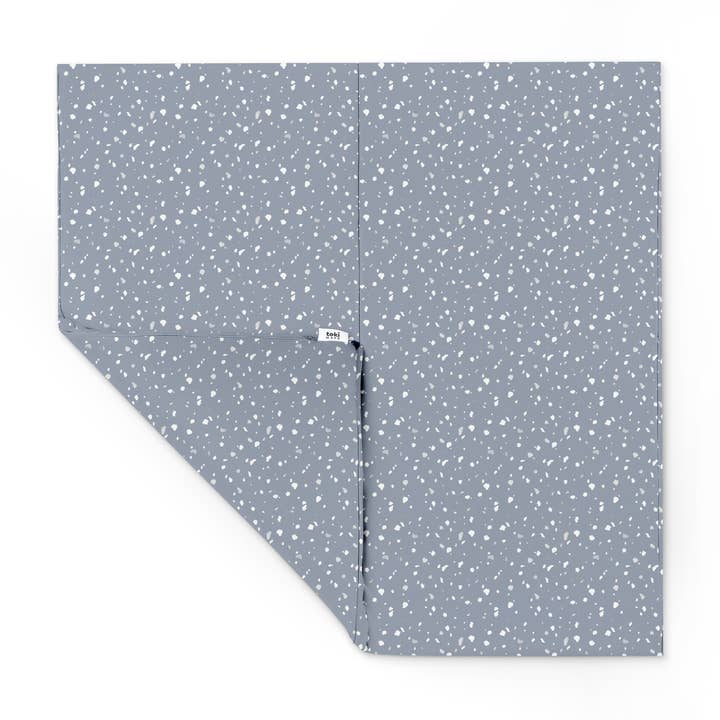 Terrazzo Slate Vegan Leather Mat for wholesale by Toki Kids