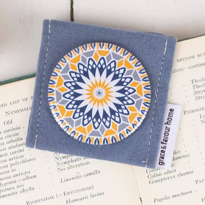 Dime Pocket Mirror for wholesale by Grace & Favour Home