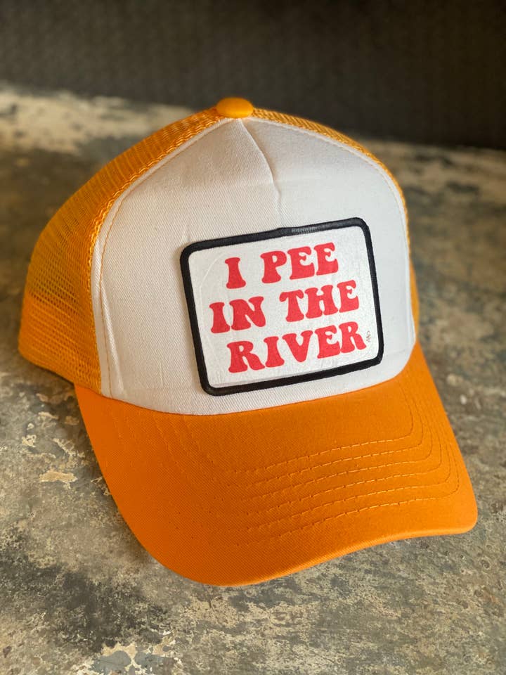 I Pee in the River Hat (Multiple Color Options) for wholesale by Crooked Halo