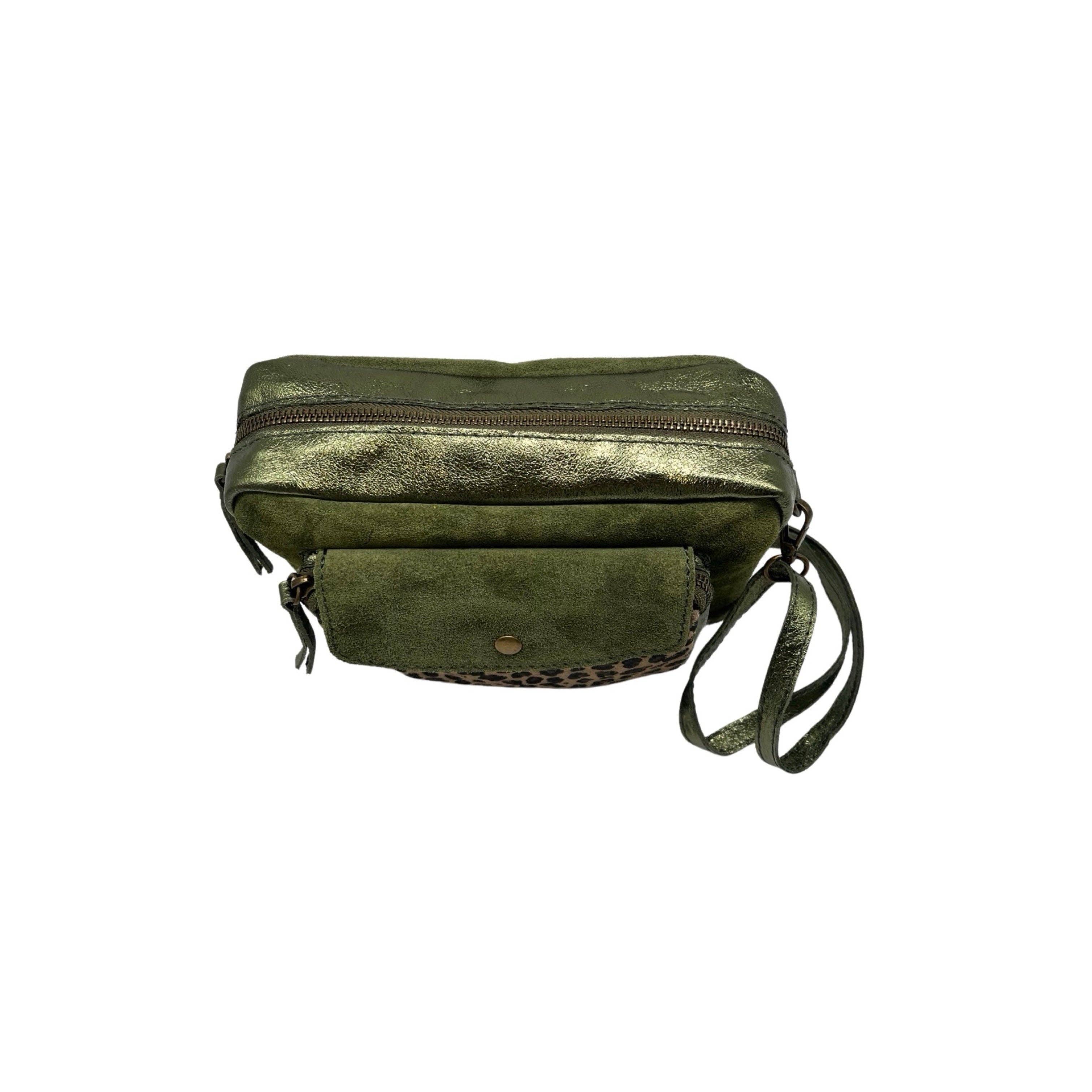 Louisa lee - Vente Sac porté épaule – femme - SAC BANDOULIER CUIR IRISE NURIA4