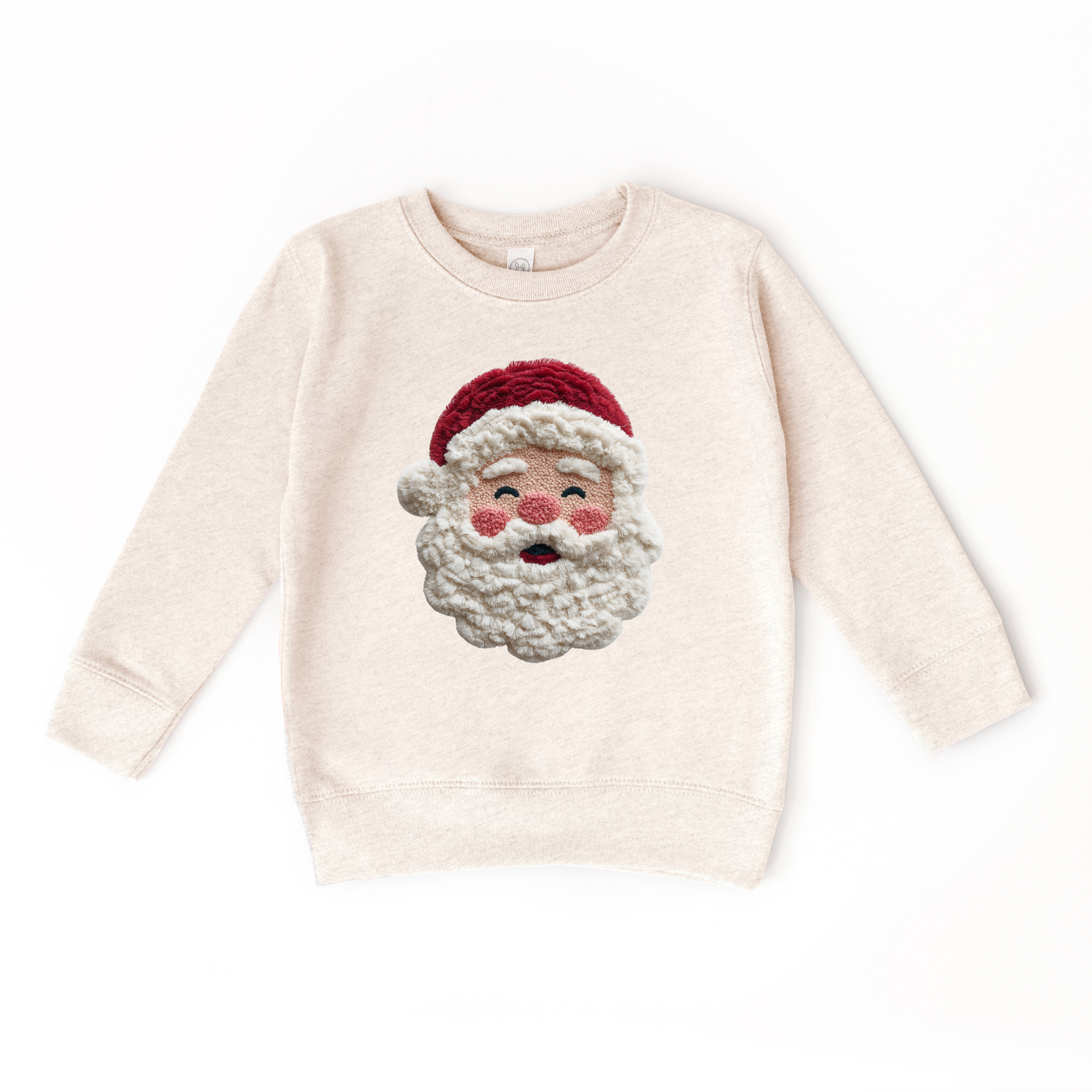 Benny & Ray Apparel - Vente Sweat-shirt – enfant - Sweatshirt de Noël pour enfants avec Père Noël joyeux en faux fil0