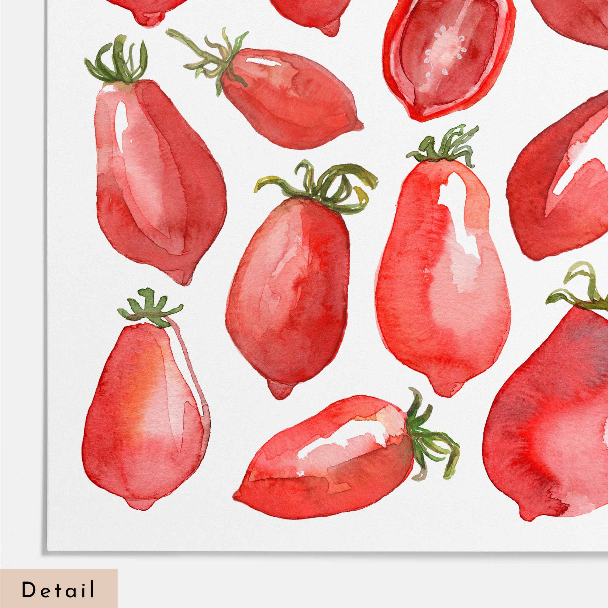 Calex Studio - Wholesale Everyday Greeting Card - San Marzano Italian Tomatoes - Blank Greeting Card3