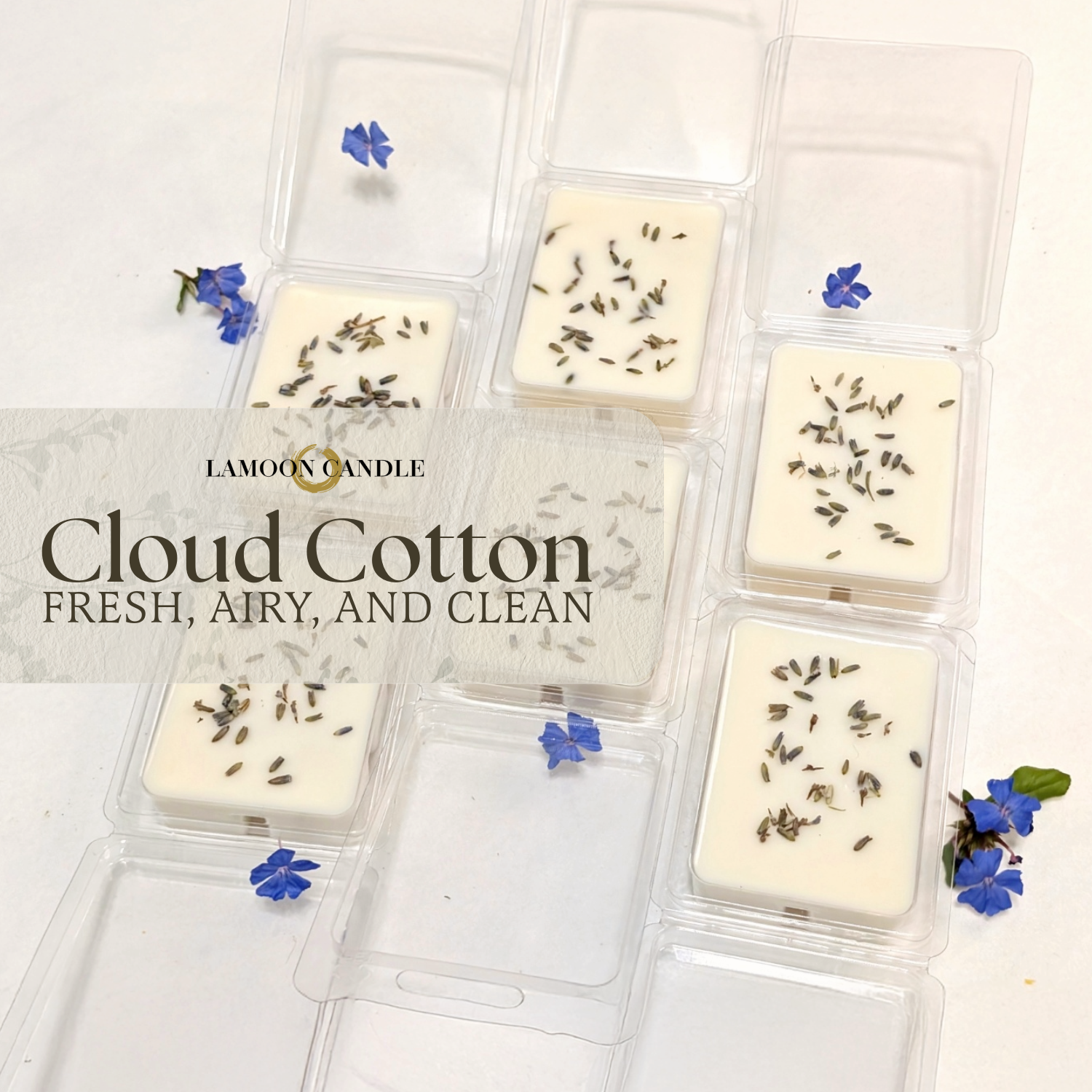 LaMoon Candle - Wholesale Wax Melt - Soy Wax Melts with Real Flowers & Herbs0