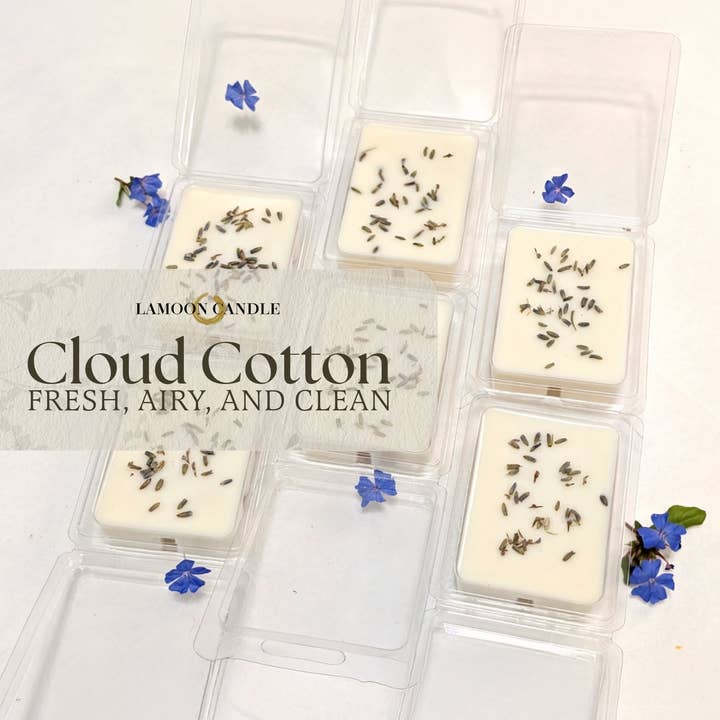 LaMoon Candle - Wholesale Wax Melt - Soy Wax Melts with Real Flowers & Herbs