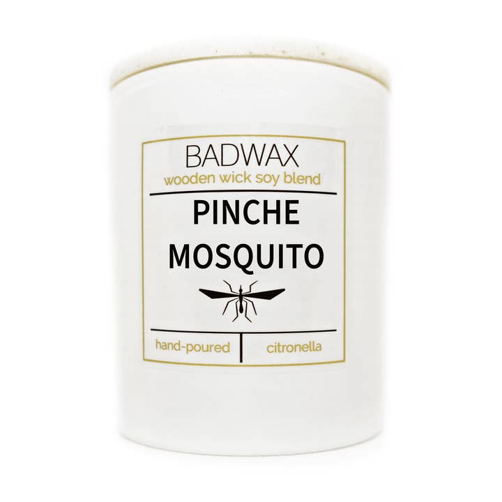 Pinche Mosquito Candle | Citronella - Velas Para Mosquitos for wholesale by BADWAX®