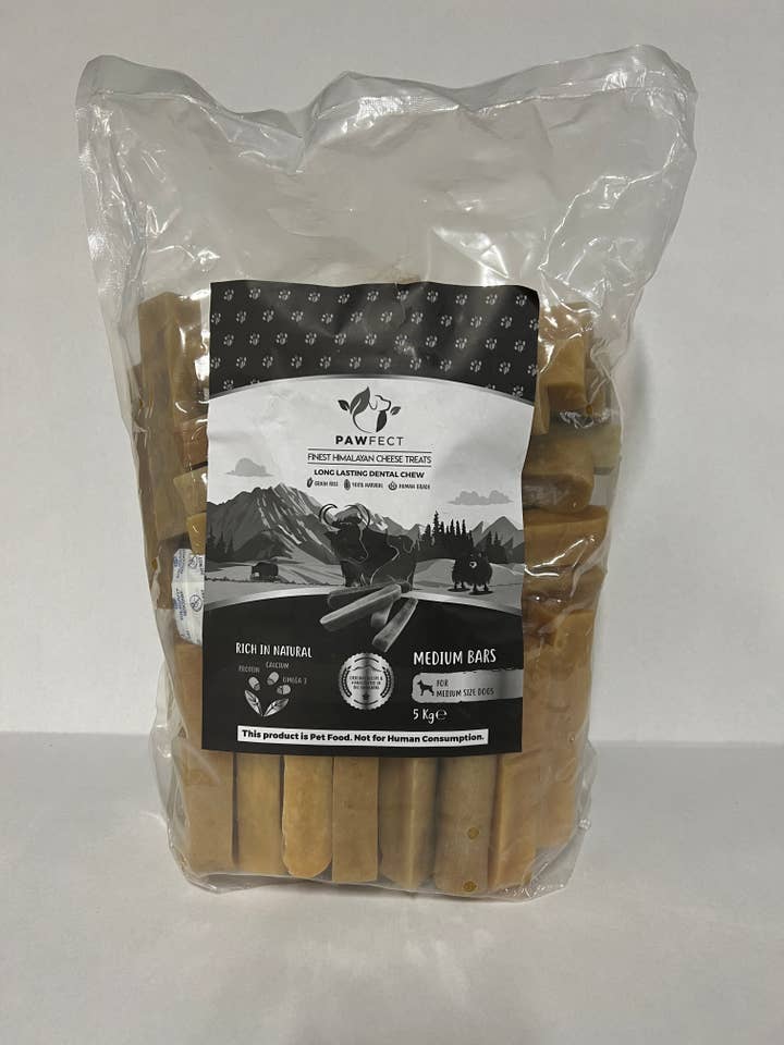 Pawfect Chew BARRAS MÉDIAS 5 kg. por atacado de Finest Petfoods