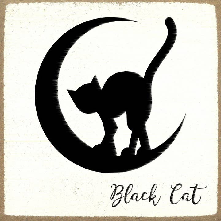 Gar Wholesale Inc. - Wholesale Sign - 4X4-444 Black cat