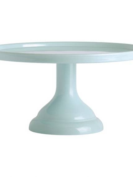 Melamine Cake Stand: Small - vintage blue for wholesale by A Little Lovely Company