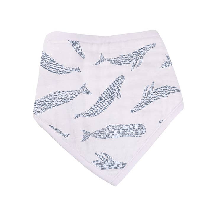 Newcastle Classics - Wholesale Bandana bib - Ocean Tides Bamboo Bandana Bibs 3PK4
