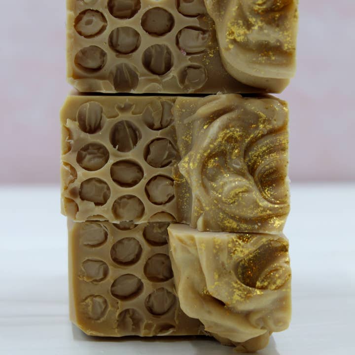 Lather Up Soap Company - Wholesale Bar Soap - Honey Bee Soap Bar1