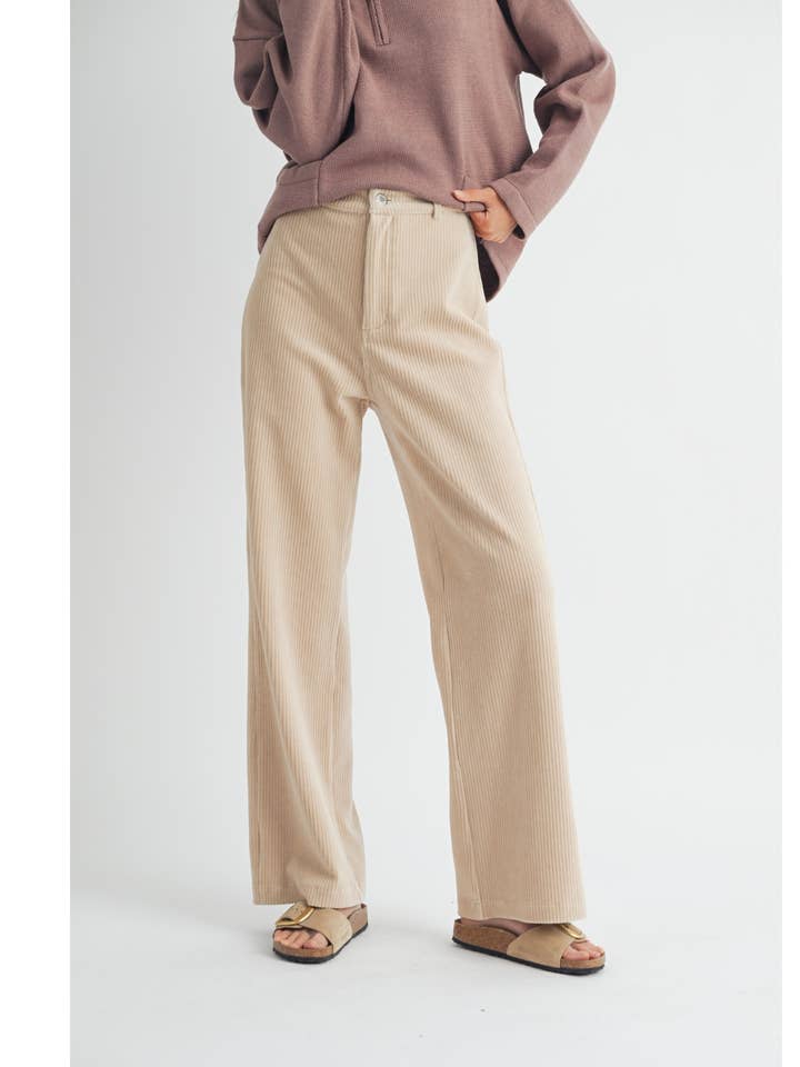 CORDUROY PANTS / WL24-8899 for wholesale by Wishlist Apparel