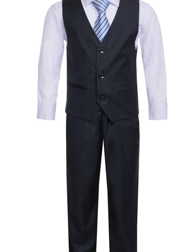 Ferrecci - Wholesale Suit Set - Kids - Ferrecci - Boy's Jax JR 5pc Suit Set