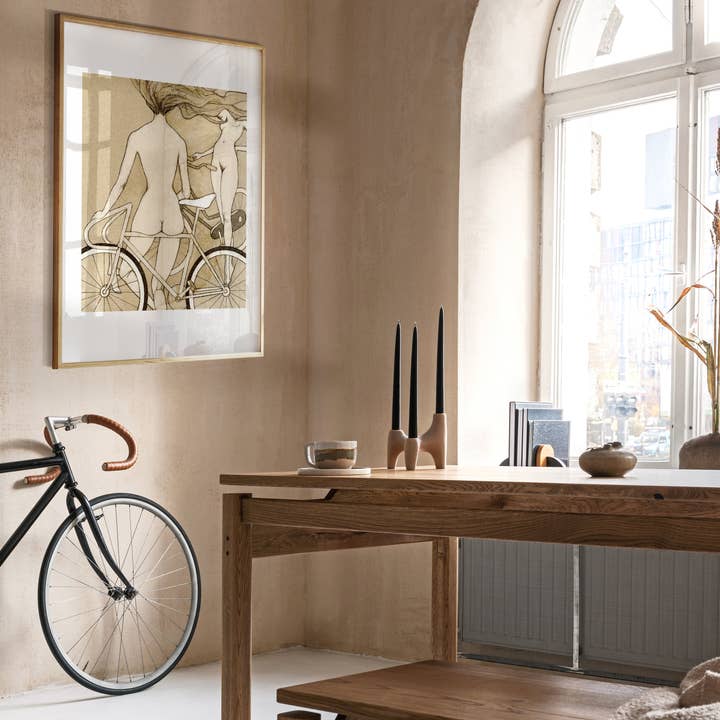 Renee Staeck - Wholesale Kunstprint - BIKE BOOTY Levendige Giclée Kunstdruk van Renée Staeck1