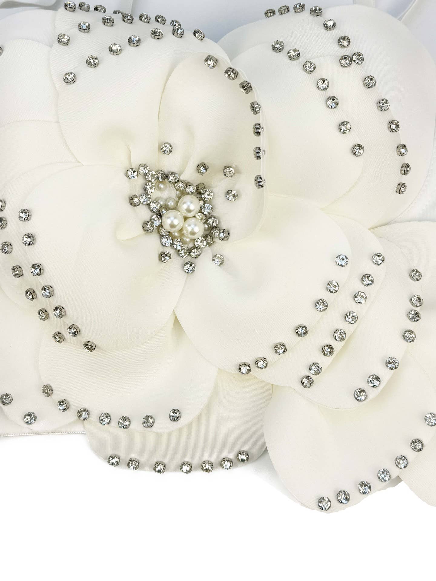 Productseeker - Wholesale Corset - Women's - VE008 Elegant Multi-Layer Beaded Floral Herringbone Bra4