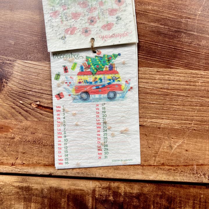 Les cartes de Lulu - Wholesale Calendar - Planting Calendar 2026 "illustrations"12