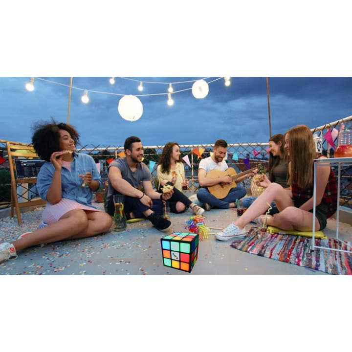 Brand Partners Group - Wholesale Speakers - Rubik's Portable LED Light-Up Cube Bluetooth Speaker6