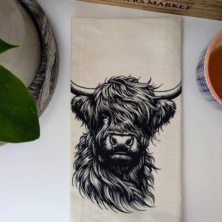 Your Green Kitchen - Wholesale Theedoek - Theedoek/ Hooglandkoe/ Linnen/ Keukendecor2